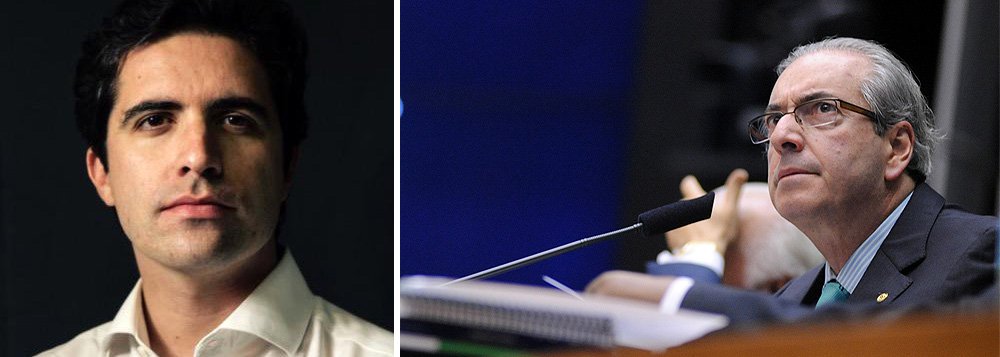 "É cada vez mais escancarada a forma como Eduardo Cunha usa a presidência da Câmara para intimidar adversários, chantagear o governo e se blindar contra as investigações da Lava Jato", diz o colunista Bernardo Mello Franco; "A ofensiva institucional contra desafetos é mais uma amostra de que Cunha ficou menor que a cadeira de presidente da Câmara. A cada dia que consegue permanecer no cargo, o peemedebista contribui para apequenar todo o Parlamento"