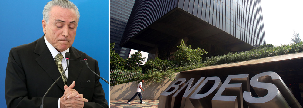 Temer, BNDES