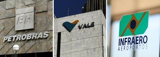 Preocupadas com instabilidade econômica, empresas públicas e privadas promovem um saldão de ativos e tentam se desfazer de pelo menos R$ 149,6 bilhões, diz levantamento feito pelo Globo, que aponta, ainda, a venda de 49% de participação da Infraero nos cinco aeroportos já concedidos à iniciativa privada como uma medida planejada pelo governo para fazer caixa; estimativas da equipe econômica apontam que a meta é faturar ao menos R$ 10 bilhões; segundo analistas, a alta do dólar atrai investidores estrangeiros; além da Infraero, entre as empresas que pretendem saldar ativos estão Vale e Petrobras 