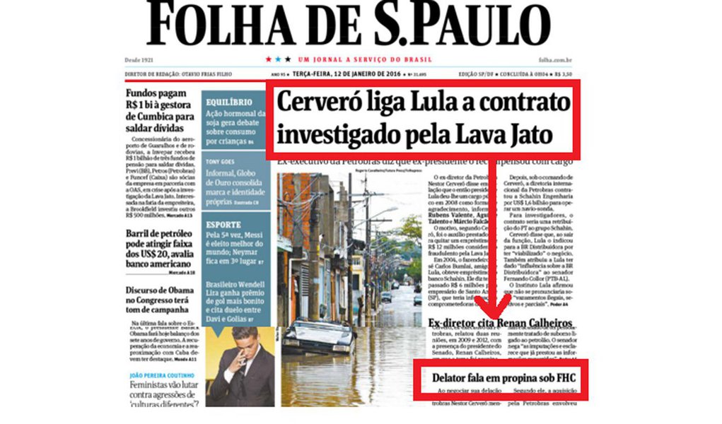 Os principais expoentes do PSDB na atualidade foram citados na Operação Lava Jato e a mídia antipetista ainda concede a eles espaço para acusarem adversários por problemas com a Justiça que os dois lados têm