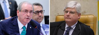 Defesa do presidente afastado da Câmara, Eduardo Cunha (PMDB-RJ), criticou o vazamento do pedido de prisão feito pelo procurador-geral da República, Rodrigo Janot, e pleiteou ao Supremo acesso ao pedido e ao inquérito a ele relacionado; o pedido diz ainda que Cunha "não tem dúvida" que o tribunal "não se verga a pressões de nenhuma natureza"; Janot também pediu a prisão de Renan Calheiros, Romero Jucá e José Sarney