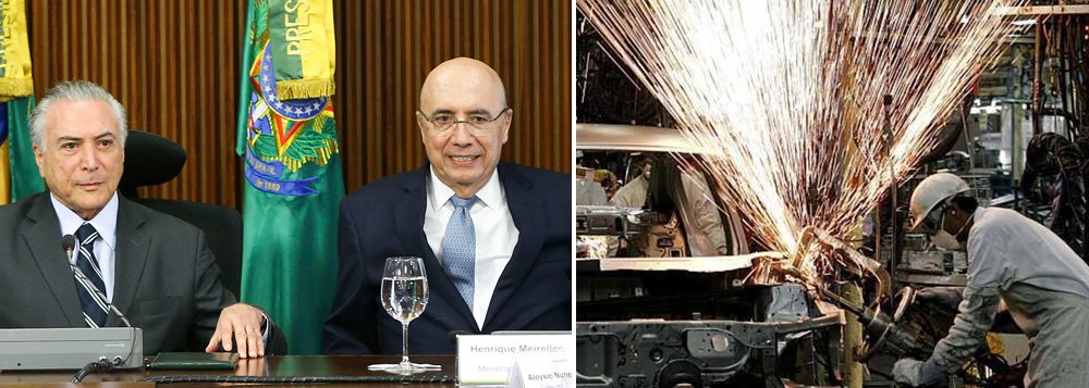 A atividade industrial do Brasil atingiu em dezembro o patamar mais fraco em seis meses em meio a fortes quedas nos volumes de produção e no nível de emprego, de acordo com o Índice de Gerentes de Compras divulgado nesta segunda-feira; o resultado, eloquente, mostra quão falso era o discurso de que o golpe, com a chegada de Michel Temer e Henrique Meirelles ao poder, traria de volta a chamada "confiança" empresarial; a realidade mostra o oposto: devastação total de empregos, consumo em queda livre e indústria praticamente em extinção no Brasil