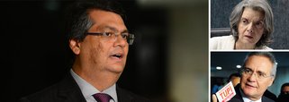 Após as duras críticas do presidente do Senado, Renan Calheiros (PMDB-AL), à Polícia Federal, a um juiz e ao ministro da Justiça, e posteriormente à troca de farpas com a presidente do Supremo, Cármen Lúcia, o governador do Maranhão, Flávio Dino (PCdoB), criticou a falta de espaço para o debate de problemas nacionais; "Tudo se resume a brigas e ao suposto combate à corrupção", alfinetou; para ele, "a receita é simples e necessária: os políticos cuidam da política e das leis, os juízes cuidam dos autos e das sentenças, etc"