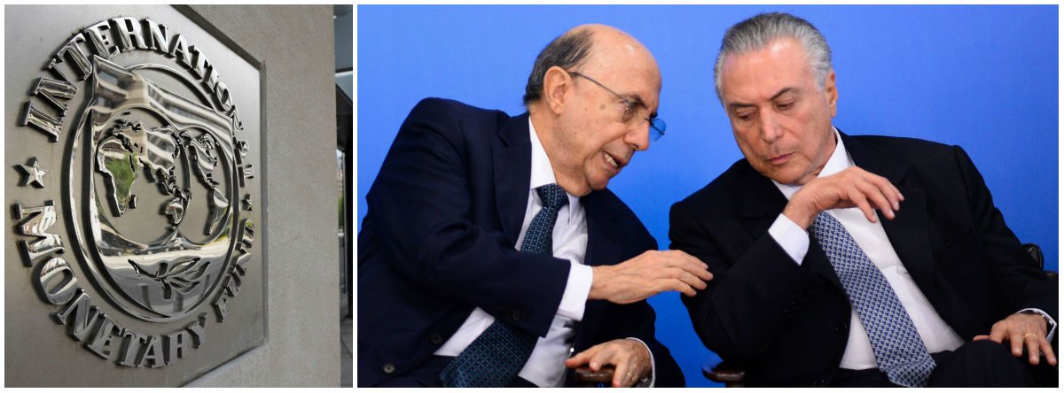 Comitê executivo do Fundo Monetário Internacional disse nesta terça-feira 15 que a economia brasileira pode estar perto de sair de uma forte recessão, mas enfrenta um longo e duro caminho de recuperação que depende da aprovação de reformas impopulares; relatório anual do FMI sobre o Brasil diz que espera uma recuperação gradual; o golpe contra Dilma Rousseff e a ida de Michel Temer para o Planalto foram apresentados aos brasileiros como solução de rápida recuperação do País, mas o FMI acredita que as reformas de Temer, visando contenção de gastos e mudança no sistema previdenciário, por exemplo, não são suficientes sem aumento da receita; o comitê também foi unânime em suas preocupações sobre a crise nos Estados e municípios; promessas de Temer não convencem mais nem o FMI