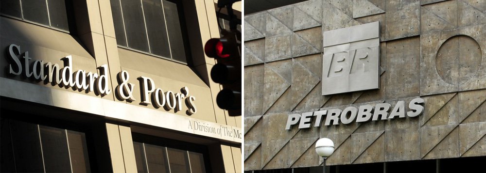 Após rebaixar a nota do Brasil, a agência de classificação de risco Standard &amp; Poor's anunciou nesta tarde o corte do rating de diversas companhias nacionais, entre elas a Petrobras e a Ambev; estão na lista ainda a Eletrobras, que passou de "BBB-" para "BB+" e a Comgás