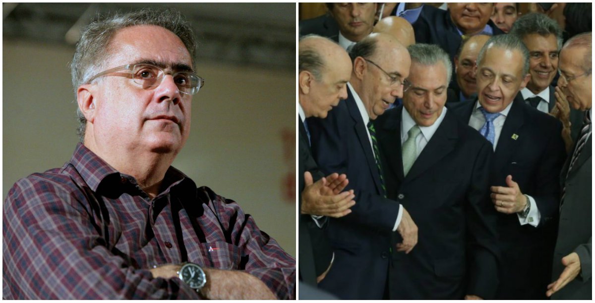 "O grupo que assumiu o poder não tem projeto algum. Na ponta do PMDB montou o maior assalto ao poder desde o governo Sarney. Na ponta do mercado, um grupo de economistas que se move exclusivamente por bordões ideológicos e visão de curtíssimo prazo. São a contrapartida do mercado à superficialidade desenvolvimentista de um Guido Mantega. Já o ex-PSDB tornou-se um partido de direita tosca, perdendo qualquer capacidade de planejamento do futuro", analisa o jornalista