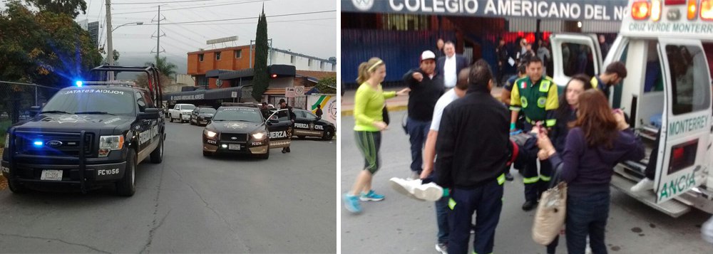 O garoto atirou contra seus colegas e professor no Colegio Americano Del Noroeste, em Monterrey, no estado de Nuevo Leon, para depois atirar em si próprio; segundo o secretário de Governo de Nuevo Leon, Manuel Florentino González, até agora há cinco feridos: o professor e quatro alunos, dentre os quais o próprio atirador