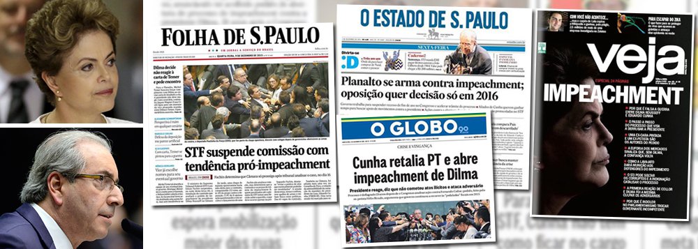 Para Marcelo Zero, colunista do 247, "o que impulsa o golpe é o fígado doído dos ressentidos e dos derrotados em 2014; não o cérebro equilibrado de bons juízes. Tudo não passa de teatro burdo"; e a encenação pode se sustentar, segundo ele, com "o papel da nossa mídia partidarizada, nosso autodefinido grande partido de oposição"; "Para a legião de microcéfalos políticos gerados por essa mídia-zika, o golpe prescinde, na realidade, de justificativa. O golpe precisa somente de pretextos, por mais frágeis e confusos que sejam. O golpe prescinde da verdade", escreve Zero; "O impeachment de Cunha e da mídia-zika é, sobretudo, um golpe contra a verdade", completa; leia a íntegra