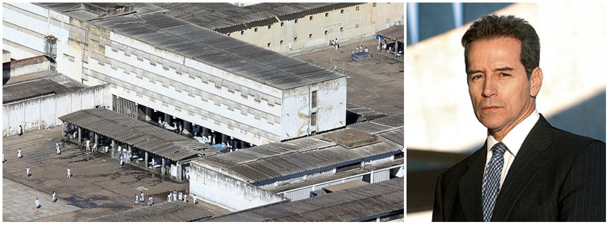 O governado do Distrito Federal, Rodrigo Rollemberg, decidiu exonerar a cúpula do Centro de Detenção Provisória (CDP), que faz parte do Complexo Penitenciário da Papuda; em vistoria no bloco 5 da unidade, onde cumpre pena o ex-senador Luiz Estevão e outros internos, foram encontrados objetos não autorizados dentro da cela e na cantina do local tais como cafeteira, cápsulas de café, massa importada chocolate, dentre outros"; em nota, a Secretaria da Segurança Pública informou que, após a vistoria, Luiz Estevão cometeu uma falta disciplinar e, por isso, foi transferido para outra ala do mesmo bloco, onde permanecerá isolado por 10 dias