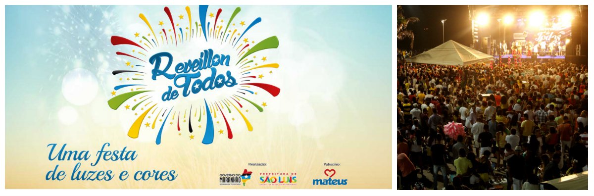 Começa na noite de hoje, em São Luis, a programação da festa "Réveillon de Todos", na Praça Nauro Machado, Centro de São Luís, a partir das 18h. A festa é uma promoção do Governo do Estado. O 'Réveillon de Todos' segue com programação especial até o dia 1º de janeiro. Na noite da virada o show será no prolongamento da Avenida Litorânea  