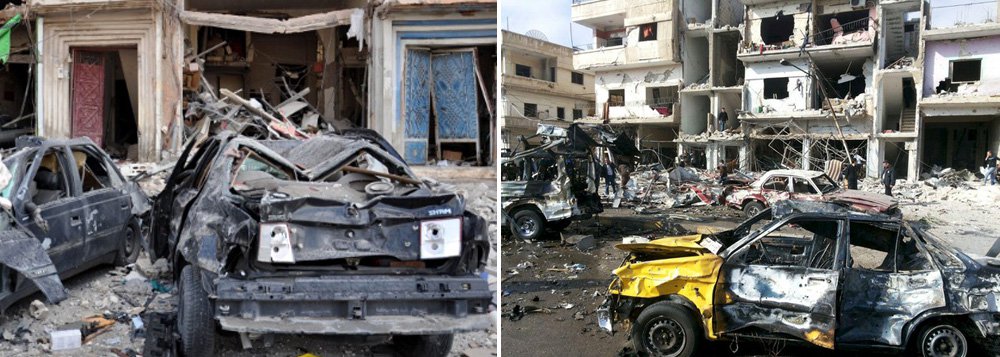 Pelo menos 46 pessoas morreram neste domingo (21) em um atentado em Homs, no centro da Síria; o ataque ainda não foi reivindicado por nenhum grupo que atua na região; além dos mortos, o duplo atentado com um carro-bomba deixou dezenas de feridos, a maioria civis