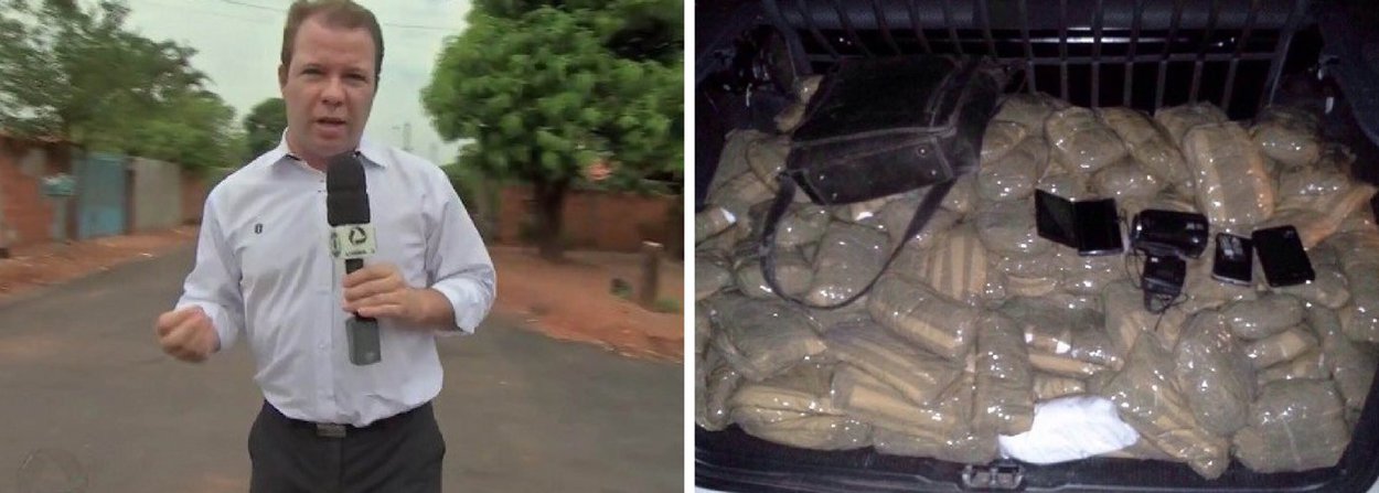 Objetivo do jornalista Alex Barbosa, da afiliada da TV Globo em Mato Grosso, era mostrar a fragilidade do combate ao tráfico de drogas na fronteira do Brasil com a Bolívia; ele não considera, porém, ter fracassado na reportagem; "Já tínhamos rodado 600 km quando fomos abordados", disse