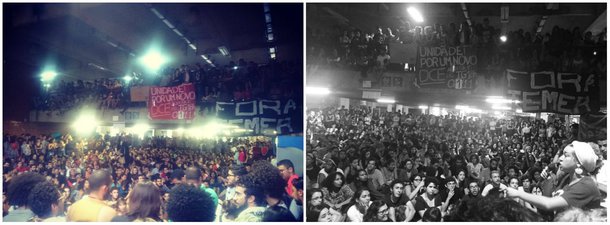 Em assembleia histórica, com mais de 1.200 estudantes, a Universidade de Brasília, uma das maiores do País, decidiu na noite desta segunda-feira 31 pela ocupação da instituição em protesto contra a PEC do teto dos gastos, a reforma do ensino médio e o sucateamento da educação pelo governo de Michel Temer; segundo balanço da UNE (União Nacional dos Estudantes), já são 135 universidades ocupadas em todo o Brasil e mais de mil instituições, contando escolas estaduais e institutos federais; movimento estudantil resiste e cresce