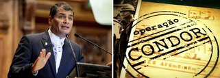 “Este é o novo Plano Condor. Já não são necessárias ditaduras militares, são necessários juízes submissos e uma imprensa corrupta”, disse Rafael Correa, presidente do Equador, fazendo referência às ditaduras recentes da América Latina; Correa disse que Lula “vencerá” e que os povos latino-americanos não permitirão retrocessos