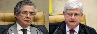 Ministro do Supremo Tribunal Federal, Marco Aurélio Mello lamentou o fato de que alguns políticos que estão sendo investigados vão votar na recondução ou na rejeição do Procurador-Geral Rodrigo Janot, que segundo ele, vem fazendo um trabalho sério: 'A leitura que se faz é péssima, quando a partir de um interesse momentâneo e isolado, um interesse individual coloca o coletivo em segundo plano. Ele não pode sofrer conseqüências por isso. É o fim. É algo incompreensível, que não entra na minha cabeça. O cumprimento do dever não pode gerar conseqüências negativas'