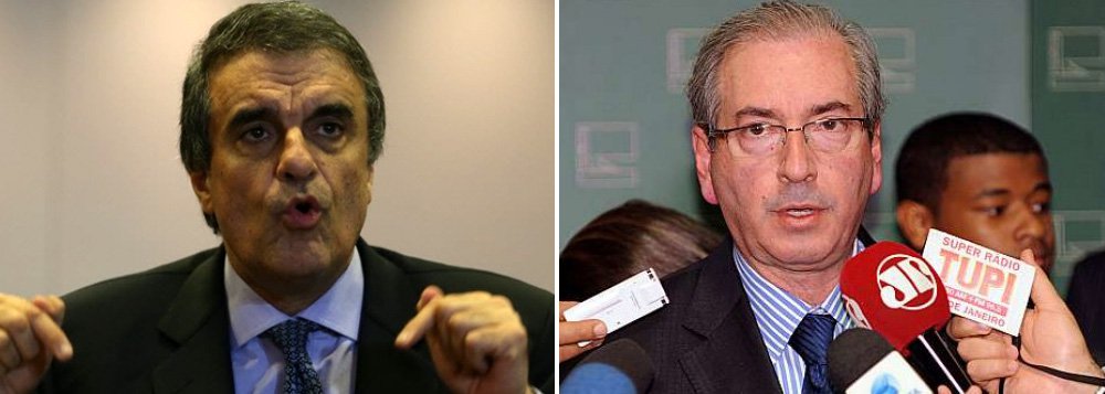 Ministro da Justiça, Eduardo Cardozo, minimiza investigação contra políticos na Lava Jato; segundo ele, a estabilidade do país não enfrenta ameaças: “O Brasil não é uma República das bananas, em que situações não devam ser investigadas e, se investigadas, tragam problemas de desestabilização”, afirma; sobre as retaliações do presidente da Câmara, Eduardo Cunha (PMDB), ressalta: “O Legislativo não rompeu com o Executivo e o presidente do Legislativo não pode jamais ser um abuso de desarmonia entre os Poderes”