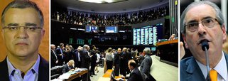 Colunista Kennedy Alencar afirmou nesta quinta-feira, 6, que os partidos políticos agem com "irresponsabilidade econômica na Câmara" e que a oposição se nega a estabelecer diálogo com a presidente Dilma Rousseff; para ele, o presidente da Casa, Eduardo Cunha (PMDB), colocou a PEC que vincula os salários de advogados públicos e de delegados aos vencimentos dos ministros do STF "apenas para desgastar o governo"; "Ora, isso tem nome: sabotagem política do governo utilizando a Câmara e prejudicando a economia", criticou; "A oposição também fica mal na foto. É coadjuvante de Eduardo Cunha e se comporta com irresponsabilidade política e econômica", completou Kennedy