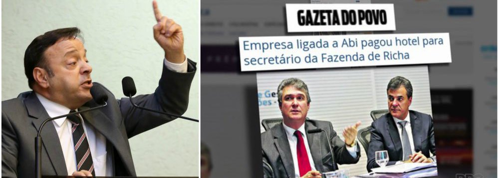 Está nas mãos do governador Beto Richa (PSDB) a permanência ou não do interventor do secretário das finanças do Paraná, Mauro Ricardo Costa, que entrou em rota de colisão com deputados da situação e da oposição; na verdade, 100% da Assembleia Legislativa (AL-PR) quer a cabeça do Secretário da Fazenda; Costa é tido como autor intelectual de um decreto que empurra velhos e doentes que têm direito a receber valores superiores a R$ 13.811,50 a entrar na fila dos precatórios; se Richa voltar atrás no decreto, que ferra velhos e doentes, Mauro Ricardo Costa ameaça preparar a mala e voltar para a Bahia
 