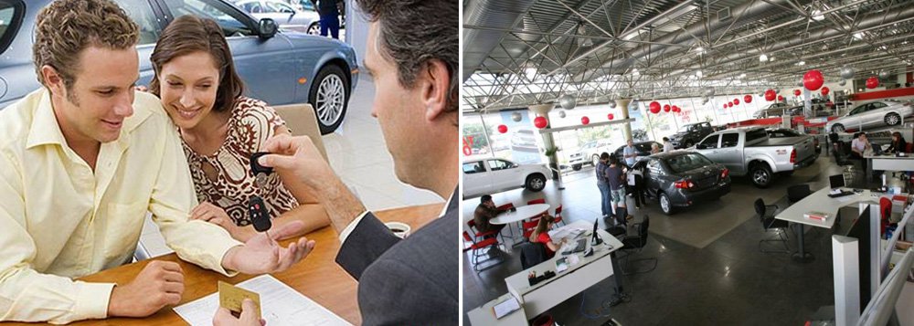 De acordo com a Federação Nacional da Distribuição de Veículos Automotores (Fenabrave), no mês passado foram emplacadas 352.423 unidades contra 329.629 unidades em junho; para o presidente da Fenabrave, Alarico Assumpção Júnior, o resultado de julho é explicado em parte pelo fato de o mês ter tido 23 dias úteis contra 21 dias no mês anterior