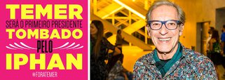 Piada que passou a correr em Brasília após o escândalo envolvendo Michel Temer e Geddel Vieira Lima é de que, pela primeira vez na história, o Iphan - Instituto do Patrimônio Histórico e Artístico Nacional - tombará um presidente da República; "Calero não se cala! Iphan tomba o Temer!", comenta José Simão