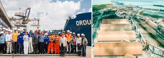 Presidenta Dilma inaugurou a primeira fase do Terminal de Grãos do Maranhão (Tegram), localizado no Porto do Itaqui, em São Luís (MA);de acordo com a Emap, a localização do empreendimento é estratégica para a logística de escoamento da produção brasileira e ao mesmo tempo contribui para o desenvolvimento de uma nova fronteira agrícola no País; o Tegram recebeu investimentos de cerca de R$ 640 milhões, financiados por meio de bancos públicos; o terminal tem capacidade para movimentar de 5 milhões de toneladas ao ano
 
 