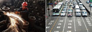 As autoridades chinesas atribuíram este rebaixamento no crescimento às "crescentes pressões de baixa" que enfrenta internamente o gigante asiático e a uma recuperação da economia global "mais frágil do que a esperada"; no trimestre que vai de julho a setembro, a economia da China aumentou seu arrefecimento e avançou a um ritmo menor do que o esperado pelo governo, que para este ano tinha traçado como objetivo que o Produto Interno Bruto (PIB) crescesse ao redor de 7% (o número que se alcançou durante a primeira metade de 2015)