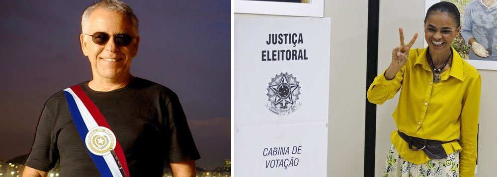 Colunista Nelson Motta já especula o cenário político no pós-Dilma, mas não em 2018, ano de eleições presidenciais; ele quer golpe agora: “Talvez tenha chegado a hora de Marina Silva, mística, carismática, ética e diferente dos políticos, representando o #SalvadorDaPatria2016”