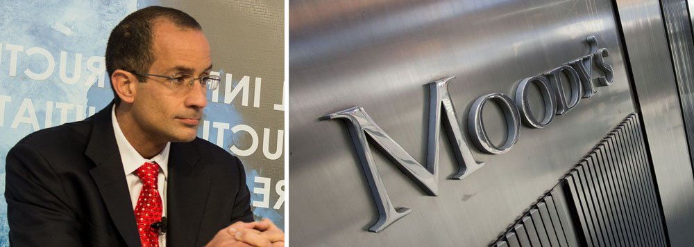 Agência de classificação de risco Moody's colocou em revisão para rebaixamento as notas de escala brasileira e global da Odebrecht, após a prisão do presidente da companhia devido a acusações de que executivos seriam protagonistas no esquema bilionário de corrupção envolvendo a Petrobras; empresa é atualmente classificada em "Baa3" em escala global, classificação mais baixa dentro da categoria de grau de investimento, e "Aa1.br" na escala brasileira; revisão da nota depende da capacidade da empresa de amparar suas operações enquanto se desenrolam as investigações