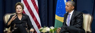 Em conferência telefônica, o assessor do Conselho de Segurança Nacional do presidente Barack Obama, Ben Rhodes, e o diretor sênior para assuntos do Hemisfério Ocidental, Mark Feierstein disseram que haverá "anúncios concretos" para o aumento de "comércio, investimentos, viagens e cooperação de Defesa" dos dois países na visita da presidente Dilma Rousseff a Washington; "Os dois países atualmente fazem US$ 100 bilhões em comércio por ano, isso dobrou em dez anos. Acreditamos que podemos dobrar esse comércio de novo nos próximos dez anos. O que eu acho que vamos ver nesta visita são passos que nos levarão nesta direção", disse Feierstein