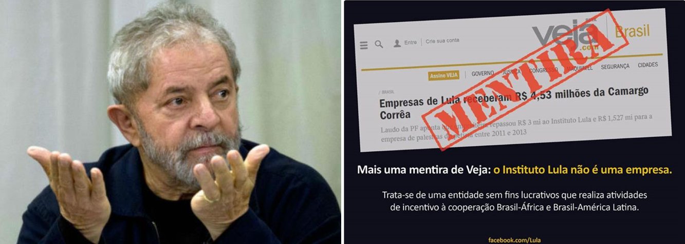 Em texto publicado nesta quarta (10), a assessoria do Instituto Lula contesta o noticiário da grande imprensa sobre a instituição e a empresa LILS Palestras e Eventos, que administra a participação de Lula em palestras e conferências contratadas por empresas e entidades privadas; "A criação do Instituto Lula foi amplamente divulgada, tratando-se de um centro de atividades voltadas para a cooperação com o desenvolvimento dos países africanos e para impulsionar a integração latino-americana", informa