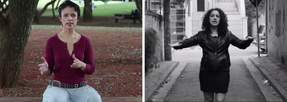 Em resposta à aprovação da redução da maioridade penal para crime hediondo pela Câmara dos Deputados, atrizes interpretam poemas em vídeos que fazem sucesso na internet; um deles é o da atriz e poeta Isabela Penov, chamado Mal Menor; outro que fez sucesso foi o Projétil de Lei, de Luiza Romão, produzido pela Fitaria Filmes; assista