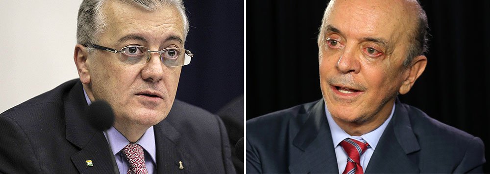 Presidente da Petrobras, Aldemir Bendine, diz ser inoportuna a mudança no modelo do pré-sal: “Isso cria ainda mais insegurança. Mas em caso de aprovação inevitável poderia ser uma alternativa que preservaria o interesse do Estado a proposta da preferência”; com emenda, governo quer acrescentar ao texto do senador José Serra (PSDB-SP) poder de decisão da estatal na exploração dos blocos 