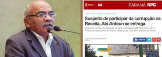 Deputado distrital do PT destaca que a Globo, maior emissora do País, trata o primo do governador do Paraná, Beto Richa, como "parente distante"; "O site G1 repete a estratégia e diz que ele é parente de Richa", diz o parlamentar, em nota, sobre o empresário Luiz Abi Antoun, que foi preso na quinta-feira à noite por suspeita de comandar um esquema de propina na Receita estadual; "Se fosse um petista, seria certamente irmão, filho ou amigo íntimo do ex-presidente Lula ou da presidenta Dilma Rousseff", observa Vigilante; "Chega de hipocrisia"