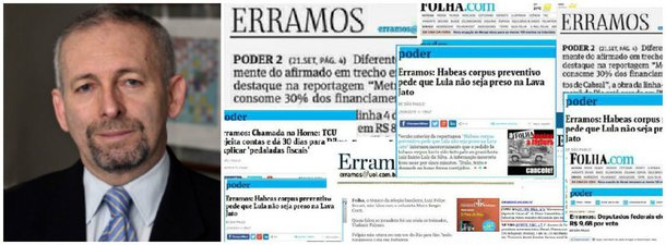 Jornalista e escritor Luciano Martins Costa comenta, em artigo no Observatório da Imprensa, a publicação, pela Folha de S. Paulo, da notícia de que o ex-presidente Lula teria impetrado o habeas corpus em favor de sua liberdade; cinco minutos depois, corrigiu o título; "Foi mais do que incompetência: foi resultado de um empenho do jornal em criminalizar o ex-presidente da República, no rastro de um processo que começa a incomodar alguns dos mais renomados juristas do país, por uma sucessão de decisões tidas como arbitrárias", diz