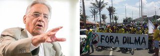 Para o jornalista Hélio Doyle, "os tucanos querem inovar" ao afirmar que "o governante que tem baixa aprovação nas pesquisas e é atacado em manifestações de rua perde a legitimidade, não pode mais governar e, por isso, tem a obrigação de renunciar"; "Uma enorme besteira, obviamente, mas proclamada até pelo tucano mais homenageado por sua inteligência, conhecimento e seriedade: o ex-presidente Fernando Henrique Cardoso. Ele mandou às favas sua imagem e, como todo humano, falou bobagem", destaca, em novo artigo para o 247; Doyle lembra que, "por esse raciocínio, o correligionário deles, Beto Richa, governador do Paraná, já deveria ter renunciado há muito tempo"; "Fernando Henrique ainda tem tempo de, como farsa, se repetir: esqueçam o que eu disse!", provoca