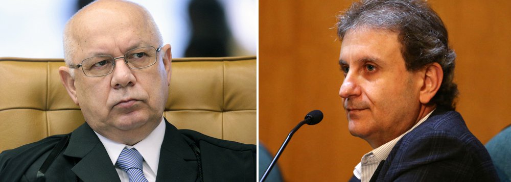 De acordo com a decisão do Teori Zavascki, do Supremo Tribunal Federal (STF), o doleiro Alberto Youssef não poderá ser obrigado a assinar termo de compromisso para dizer a verdade e poderá ser assistido por seu advogado; decisão inviabiliza a acareação com Paulo Roberto Costa, ex-diretor de Abastecimento da Petrobras