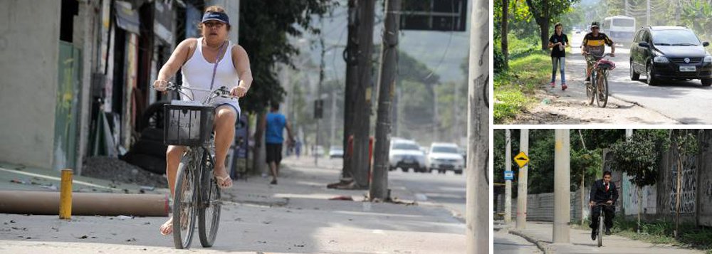 Para atingir a meta proposta pela prefeitura para 2016, é necessário criar mais 50 km de pistas; apesar disso, vários problemas são encontrados nas vias já existentes; na Estrada dos Bandeirantes, em Jacarepaguá, na zona oeste da cidade, por exemplo,ao lado do coração dos Jogos Olímpicos e Paralímpicos de 2016, ciclistas reclamam de buracos, postes que atrapalham o bom fluxo de bicicletas e, até mesmo, lixeiras bloqueando a via