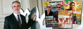 "Já não importa para a empresa ser uma editora de revistas", diz reportagem do Portal Imprensa, sobre a reestruturação da Abril, conduzida pelo executivo Alexandre Caldini, que resultou em mais de 100 demissões, na venda de vários títulos e no fechamento de algumas revistas impressas; segundo a reportagem, a Abril "sabe que esse mundo está ruindo e que se não mudasse o foco dos negócios ruiria com ele e por isso decidiu dar uma guinada e uma nova forma ao seu negócio"