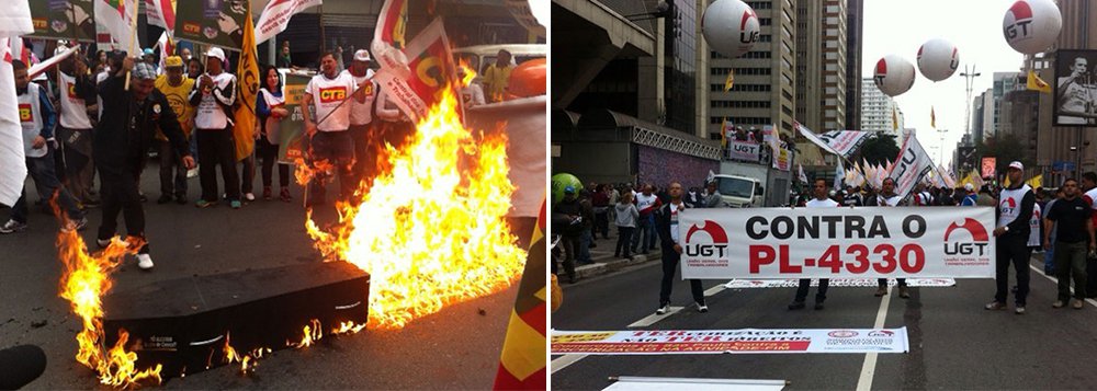 Manifestações acontecem em várias cidades do País nesta sexta-feira 29; em São Paulo, um grupo concentrou-se, desde as 6h, na Ponte das Bandeiras, sobre a Marginal Tietê; às 9h, eles iniciaram a caminhada que deve terminar no Parque Dom Pedro, no centro da cidade, próximo à prefeitura