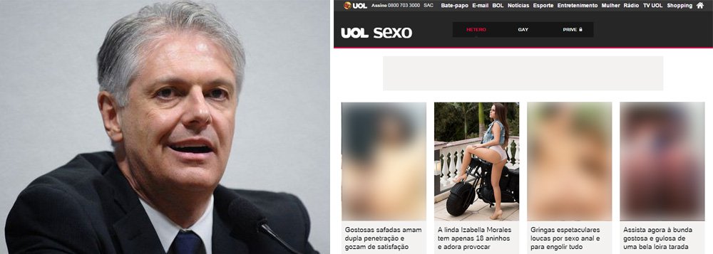 Colunista do Uol, que após ser demitido da Folha começou a prospectar clientes para lançar site concorrente ao 247, usa informações falsas para questionar investimentos publicitários em sites de notícias; ele também não menciona que audiência do Uol, que o emprega, é turbinada por canais de pornografia explícita