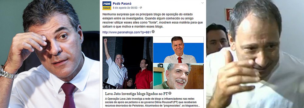 'Ao atacar a blogosfera progressista e não-alinhada ao Palácio Iguaçu, o governo do estado pretende desviar a atenção do escândalo bilionário da Refinaria Manguinhos. Segundo o jornalista e blogueiro Cícero Cattani, Richa e seu indefectível primo Luiz Abi usufruíram de diárias de R$ 5.113,50 no luxuoso Hotel Fasano, no Rio, pagas pela empresa fluminense no Carnaval de 2012. Agora Manguinhos é suspeita de sonegar a “bagatela” R$ 1 bilhão em impostos no Paraná, bem debaixo do nariz do tucano, com a conivência dos famigerados primos Abi e Richa', diz o blog do Esmael 