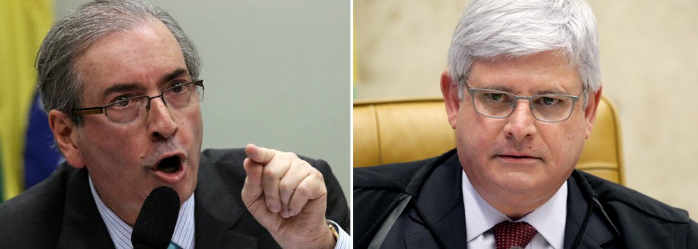 Em nota, o presidente da Câmara dos Deputados, Eduardo Cunha (PMDB-RJ) questionou o motivo de o ex-consultor da Toyo Setal Júlio Camargo só ter relatado denuncia de propina agora e afirmou ainda que o Palácio do Planalto e o procurador-geral da República, Rodrigo Janot, “podem estar por trás” da acusação: " É muito estranho, às vésperas da eleição do Procurador Geral da República e às vésperas de pronunciamento meu em rede nacional, que as ameaças ao delator tenham conseguido o efeito desejado pelo Procurador Geral da República, ou seja, obrigar o delator a mentir”; Janot rebateu: ‘a PGR não tem qualquer ingerência sobre a pauta de audiências do Poder Judiciário, tampouco sobre o teor dos depoimentos prestados perante o juiz Sergio Moro’