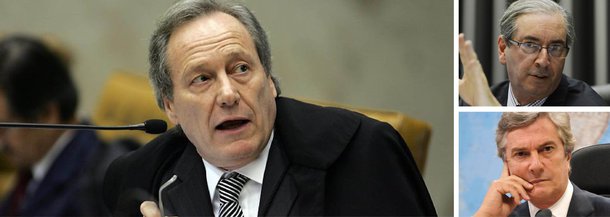 O presidente do Supremo Tribunal Federal, Ricardo Lewandowski, afirmou nesta sexta (21) que o presidente da Câmara, deputado Eduardo Cunha (PMDB-RJ), e o senador Fernando Collor (PTB-AL) terão "amplo direito de defesa" no processo da Lava Jato; "Esses denunciados terão amplo direito de defesa, terão o contraditório. O ministro Teori Zavascki será o relator e mandou intimá-los para que ofereçam a defesa prévia", disse; o ministro não quis entrar no mérito da denúncia, mas garantiu que o processo terá o curso normal