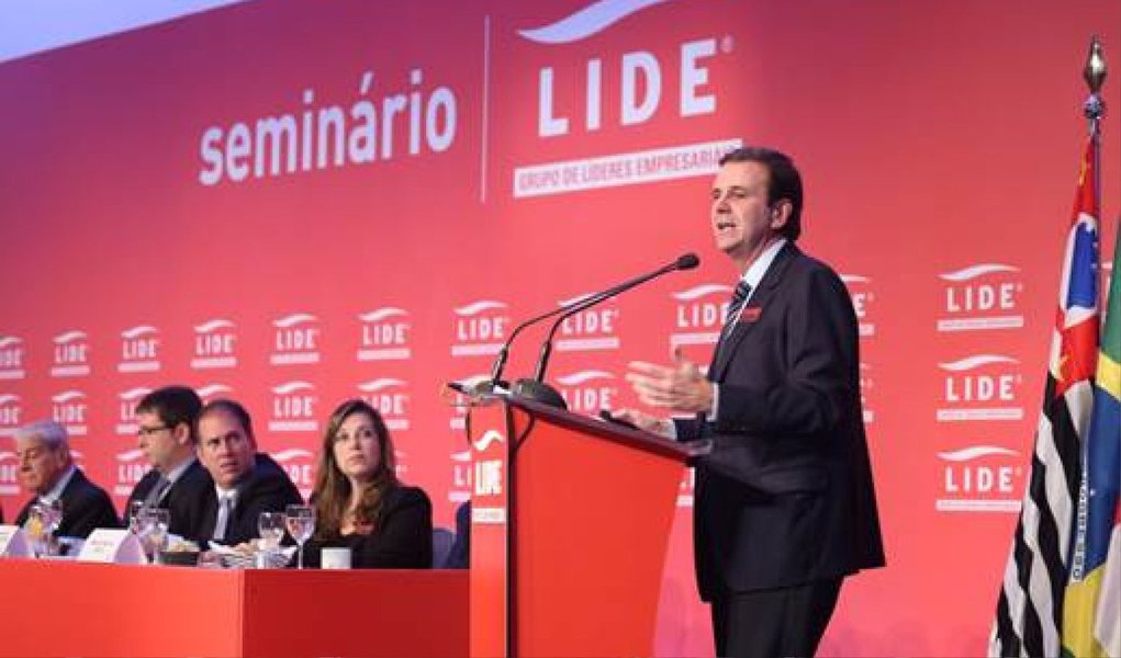 O prefeito do Rio de Janeiro, Eduardo Paes, declarou que o Brasil ainda não entendeu o que é sediar os Jogos Olímpicos; "Mais do que um evento esportivo, a Olimpíada é um evento geopolítico, um momento para mostrar a capacidade do Brasil", afirmou durante seminário sobre "Os Jogos Olímpicos e o Legado para o Brasil", promovido pelo LIDE; encontro reuniu 307 empresários, em São Paulo