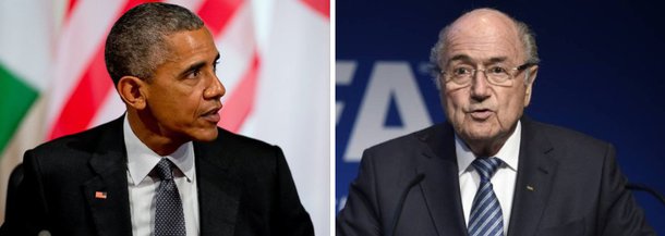 "Devemos avaliar que, além de um jogo, o futebol é um enorme negócio, uma fonte de orgulho nacional. As pessoas querem ter certeza de que ele é disputado com integridade", defendeu o presidente dos EUA, que participa da cúpula do G7 na Alemanha