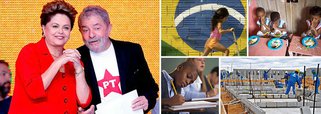 Trecho do relatório anual do Fundo Monetário Internacional (FMI) sobre a economia brasileira destaca os benefícios de programas como Bolsa Família e Brasil Sem Miséria para a redução da desigualdade no País. O texto também destaca que as iniciativas criadas durante a gestão do ex-presidente Lula têm um custo muito baixo para o governo; "Os participantes têm taxas de escolaridade mais elevadas, maior progressão escolar e níveis de repetência menores", descreve o relatório, que cita ainda melhora nas condições de saúde dos recém-nascidos, ao diminuir a mortalidade infantil, desnutrição e diarreia. "Além disso, ao direcionar o recebimento dos benefícios às mulheres, o Bolsa Família reforçou a independência financeira delas"
