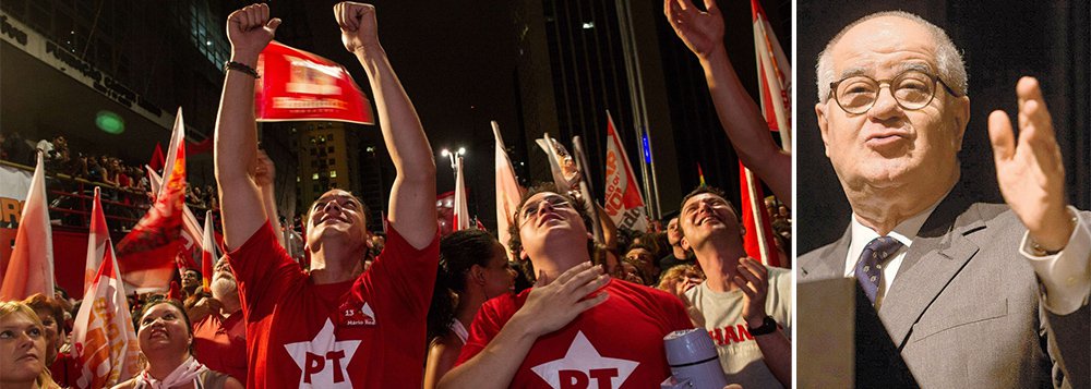 Segundo o colunista Elio Gaspari, o maior partido do país tem o poder em Brasília e 1,7 milhão de filiados, mas não sabe o que fazer com eles; “maior crise do PT está na sua exaustão intelectual e a prova disso é o reerguimento da sua bandeira pela criação de um imposto sobre grandes fortunas”