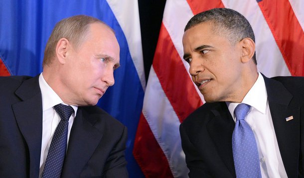 O presidente russo, Vladimir Putin, pregou o diálogo com os EUA baseado no tratamento equânime e respeito mútuo, em uma mensagem de congratulação ao presidente norte-americano, Barack Obama, por ocasião do Dia da Independência dos EUA; segundo Putin, a relação entre os dois países continua a ser crucial para resolver as crises globais; os dois países possuem desentendimentos a respeito da guerra na Ucrânia, assuntos de defesa e democracia