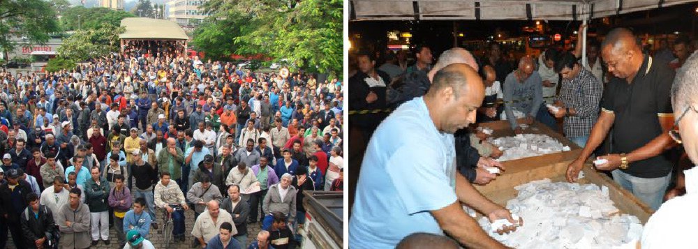 Os empregados da Companhia Siderúrgica Nacional (CSN) vão paralisar as atividades caso a empresa continue a desconsiderar a proposta de reajuste salarial apresentada em abril; o sindicato fez a comunicação formal à companhia e entrou em estado de greve; agora, os funcionários vão negociar com a siderúrgica quais as áreas permanecerão operando, por terem equipamentos que não podem ser desligados