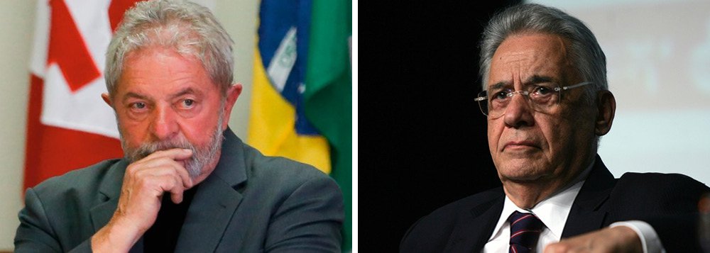 Colunista do 247, Hélio Doyle afirma que "o que se vê hoje no Brasil é uma disputa política movida especialmente por interesses ilegítimos, sem discussão qualificada, sem racionalidade e sem qualquer preocupação real com o futuro"; neste contexto, demarcado por uma crise econômica e política, denúncias de corrupção e tentativas de golpe contra a democracia, ele sugere que "não seria mau um encontro entre os ex-presidentes Lula e Fernando Henrique Cardoso"; "Ambos têm defeitos e não agradam totalmente nem à esquerda nem à direita, mas têm legitimidade e lideram dois partidos importantes nesse momento, o PT e o PSDB. A partir desse encontro, normal em sociedades democráticas, talvez seja possível dar alguns passos para melhorar o debate e encontrar saídas", ressalta